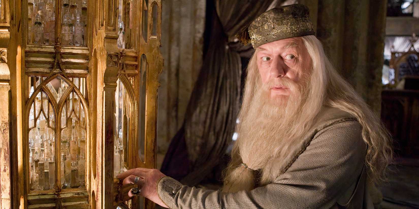 Dumbledore in Half Blood Prince 