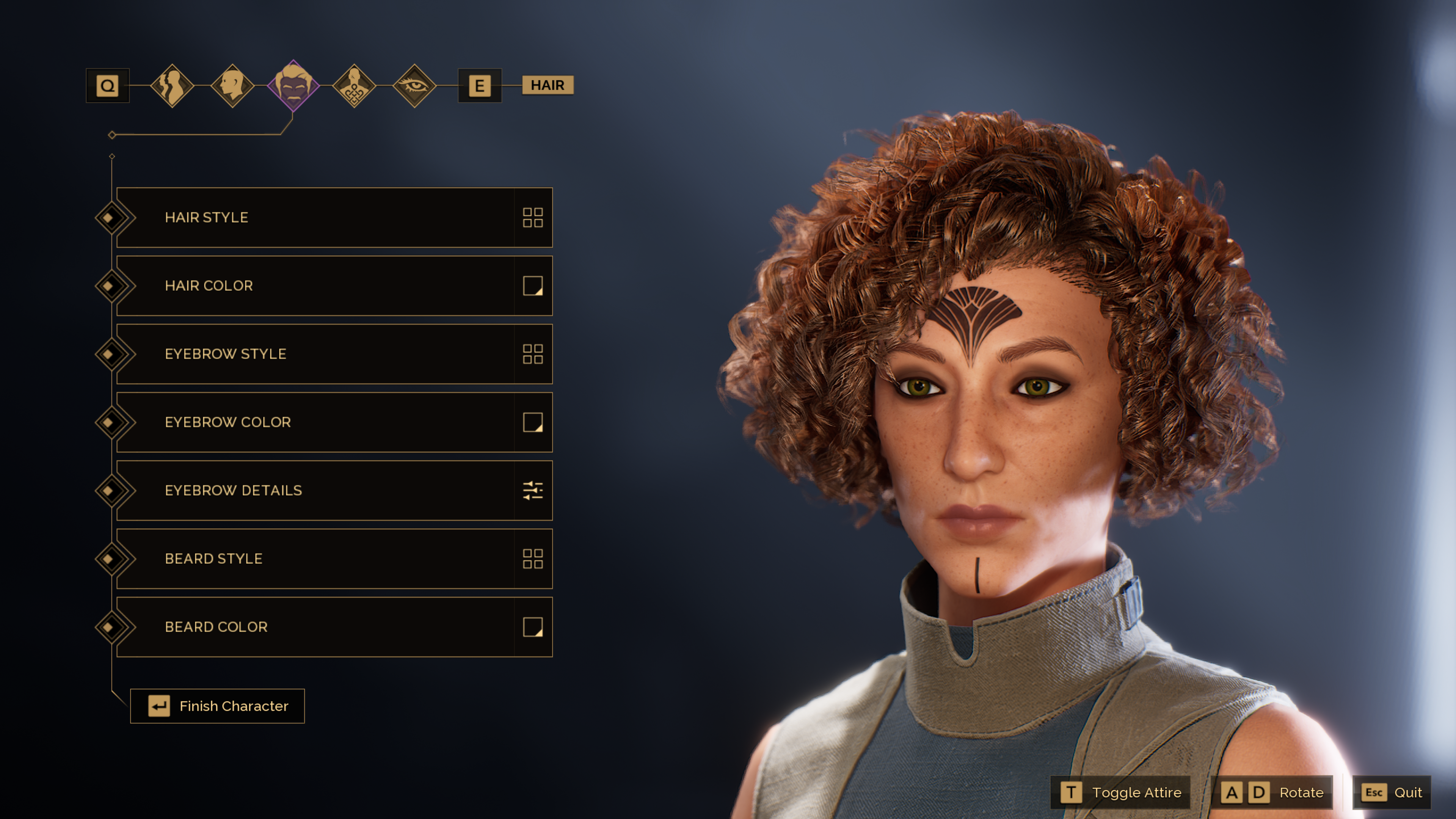 Dune Awakening Character Creation - Female Character