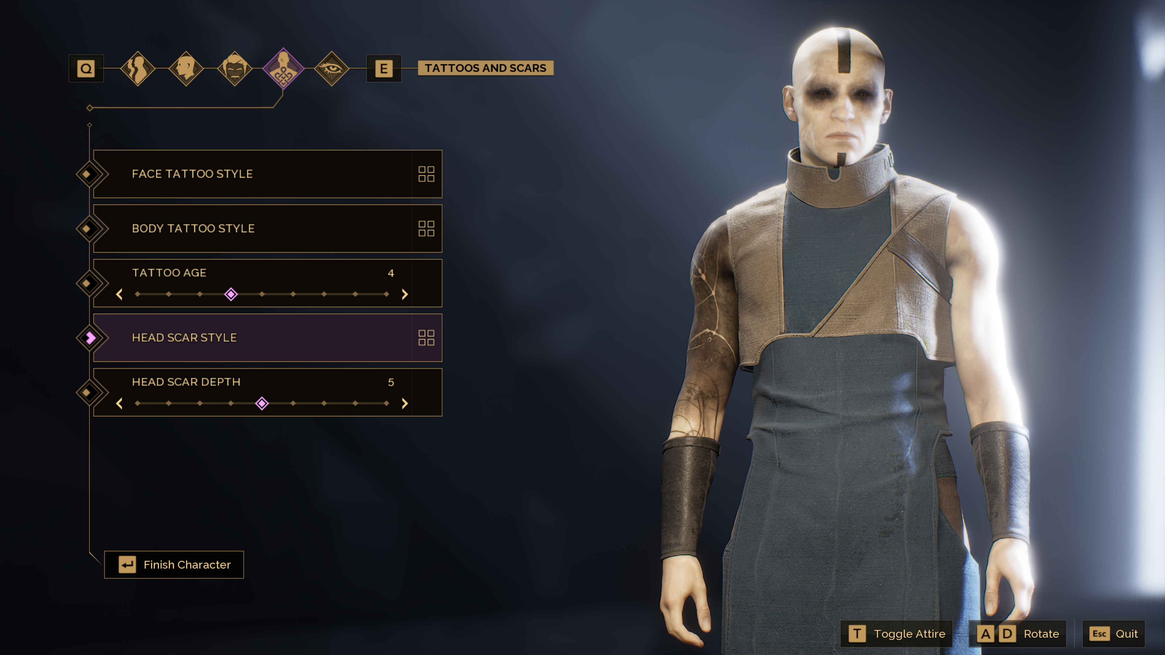 Dune Awakening Character Creation - Male Character