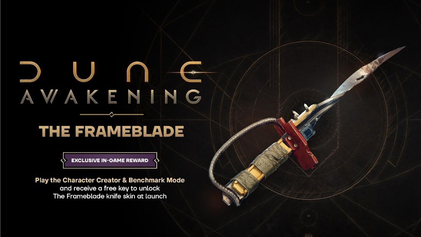 Dune Awakening Pre-Order Reward 2 the Frameblade