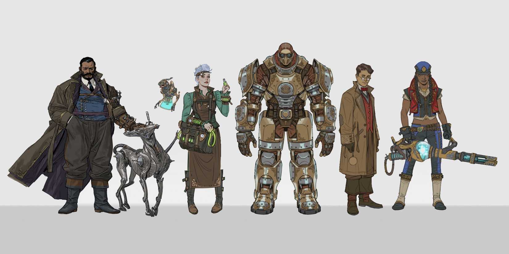 dungeons and dragons eberron forge of the artificer concept art