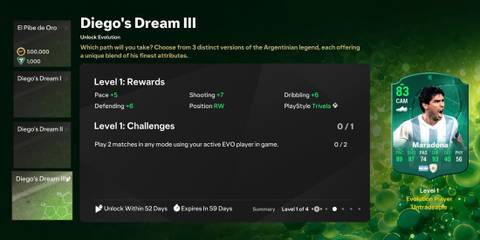 ea-sports-fc-25-maradona-diegos-dream-iii-evolution-level-1
