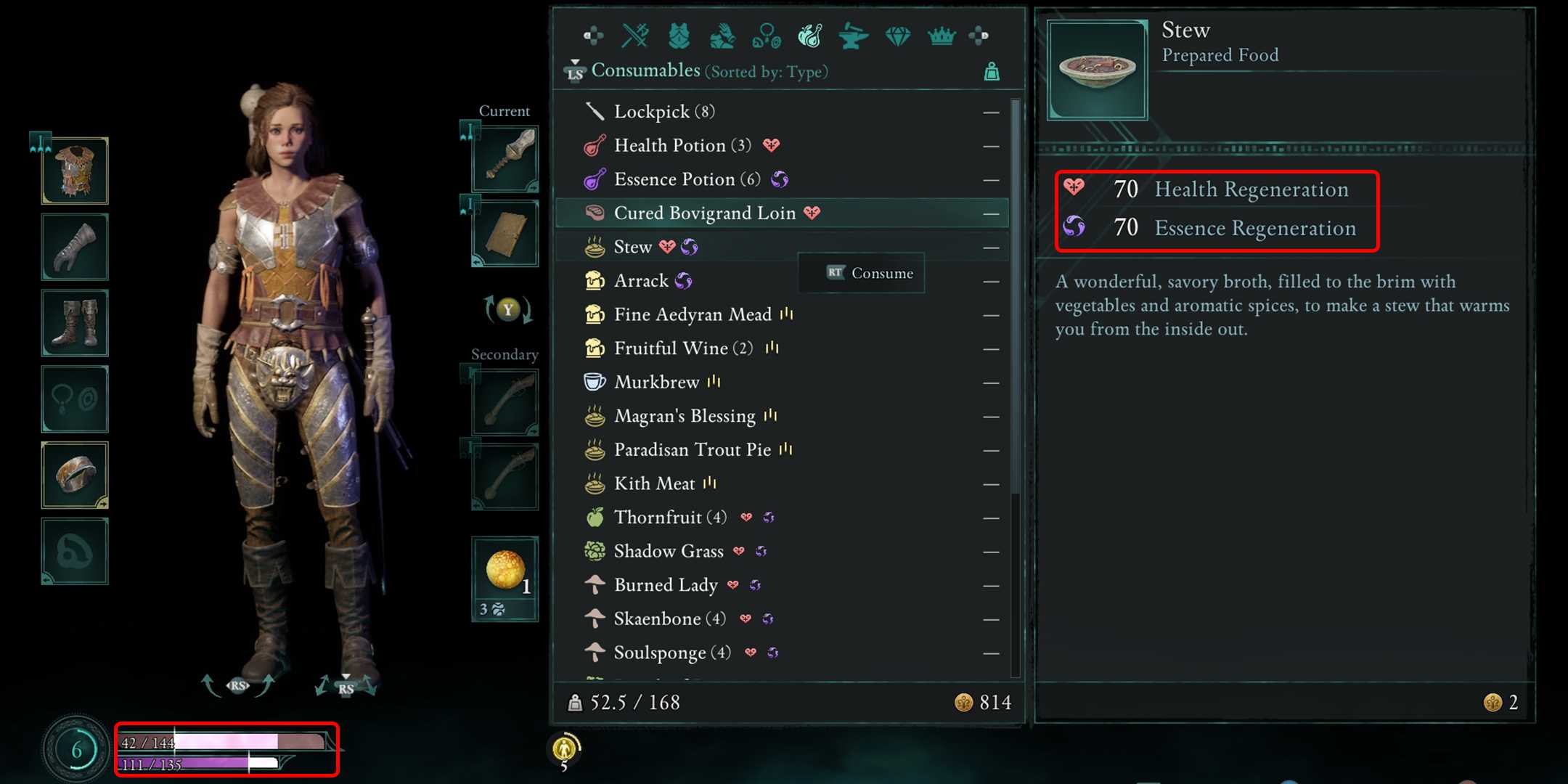 Avowed Menu Beginner's Tips In Avowed