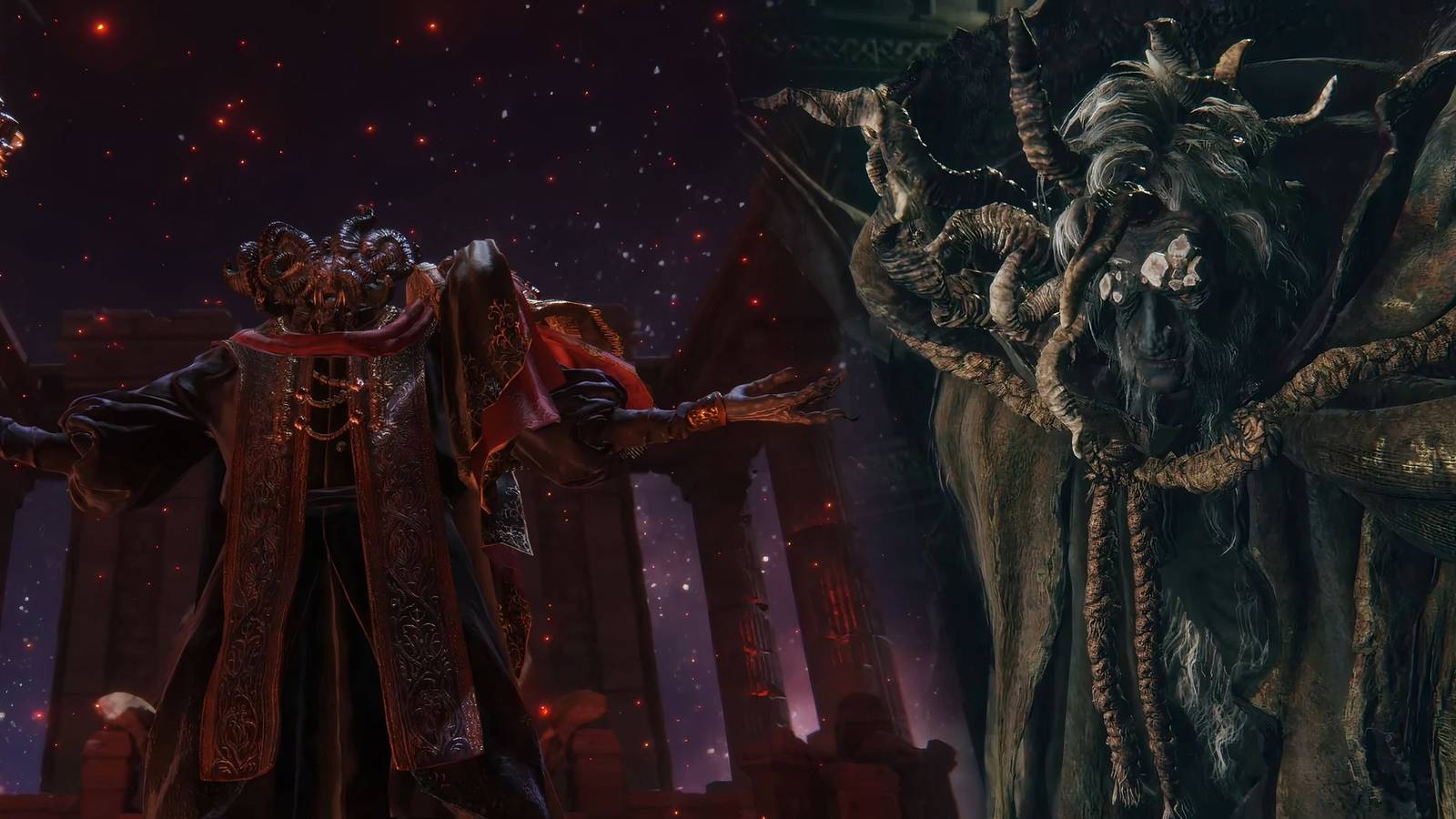 Morgott and Mohg from Elden Ring