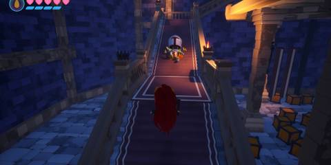 eletta climbing stairs