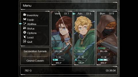 Eternal Remants Character Stats