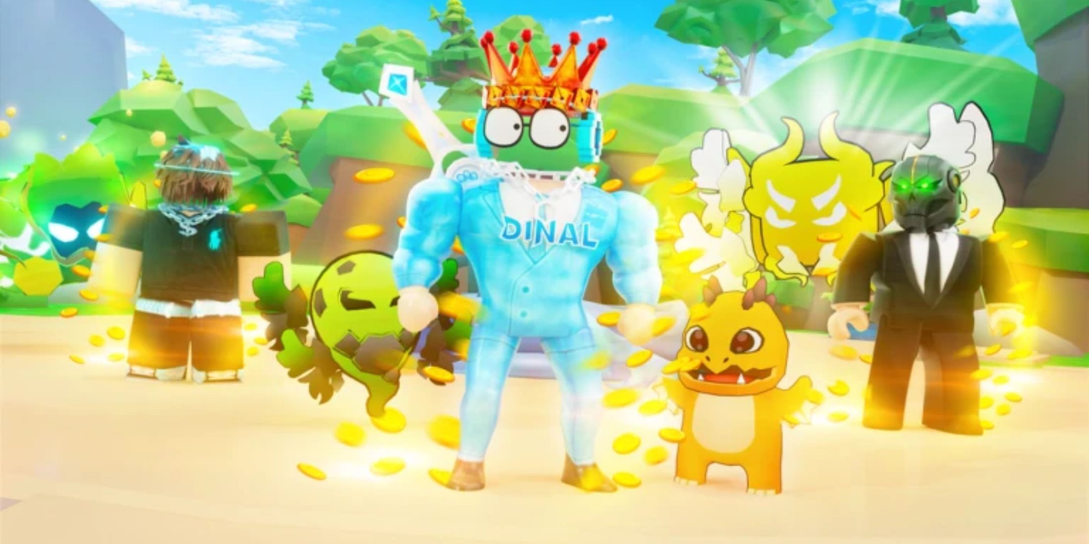 Every Click +1 Gold characters