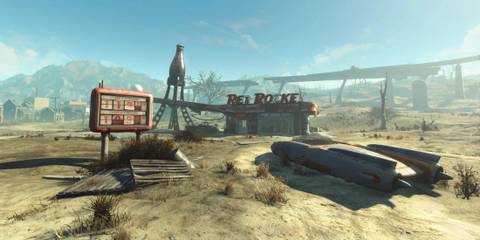 Fallout 4 Nuka-World Red Rocket