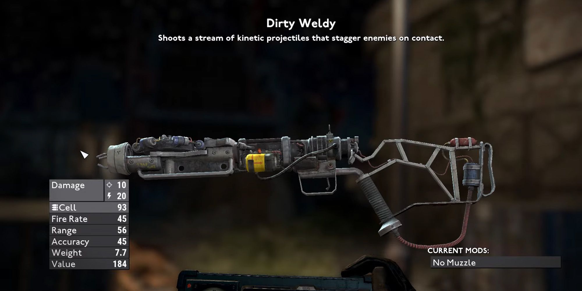 Fallout London Best Weapons Dirty Weldy