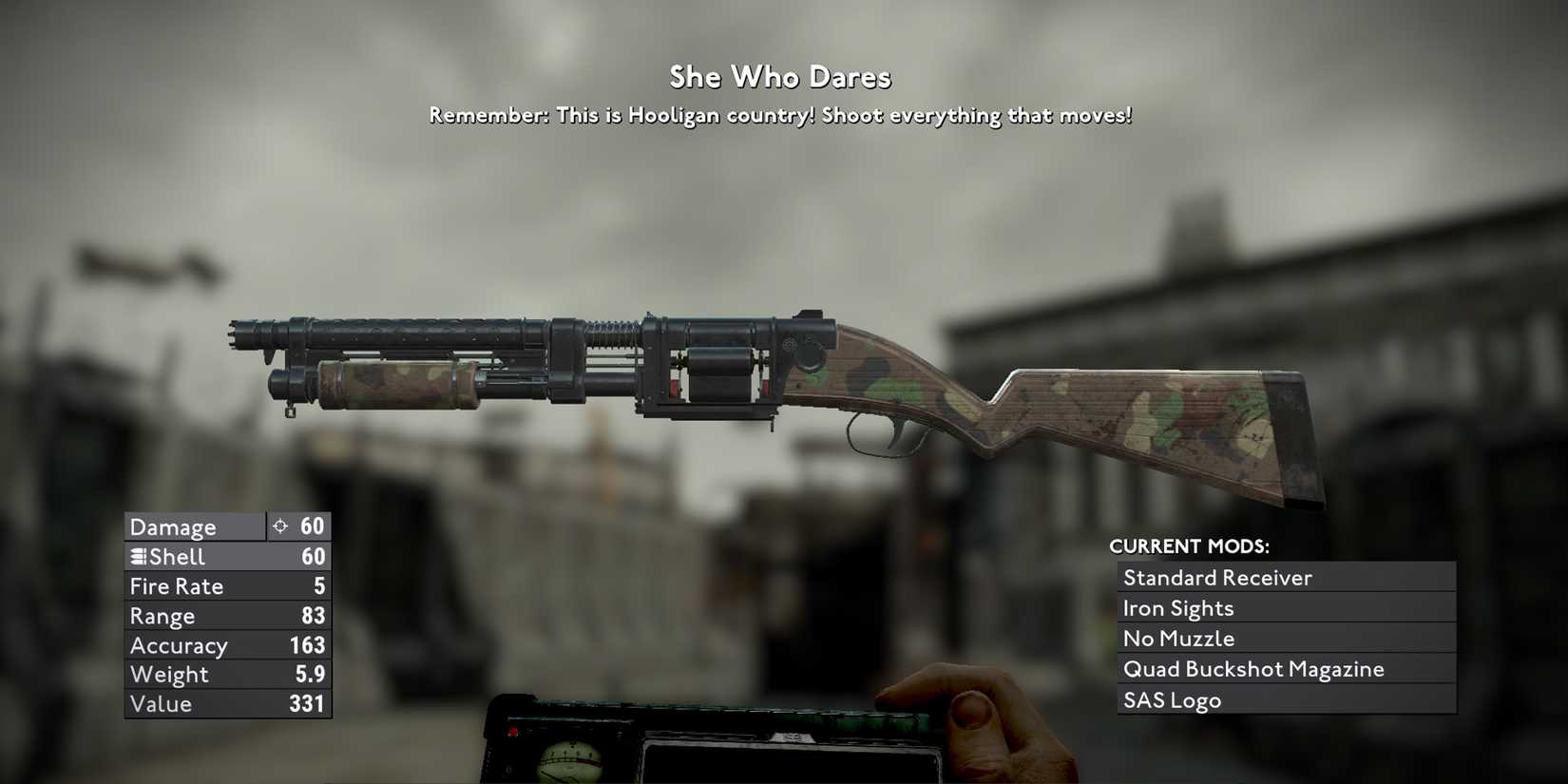 Fallout London Best Weapons She Who Dares