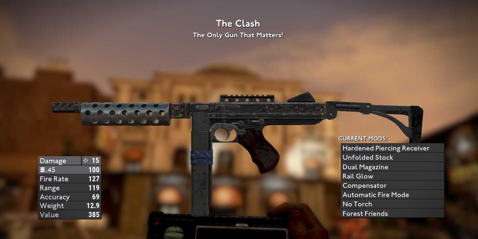 Fallout London Best Weapons The Clash