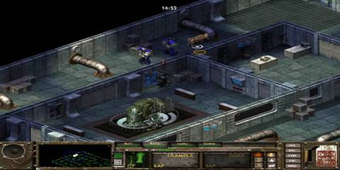 Fallout Tactics Brotherhood of Steel indoor environment