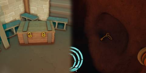 featured image, how to open the chest in the game about digging a hole