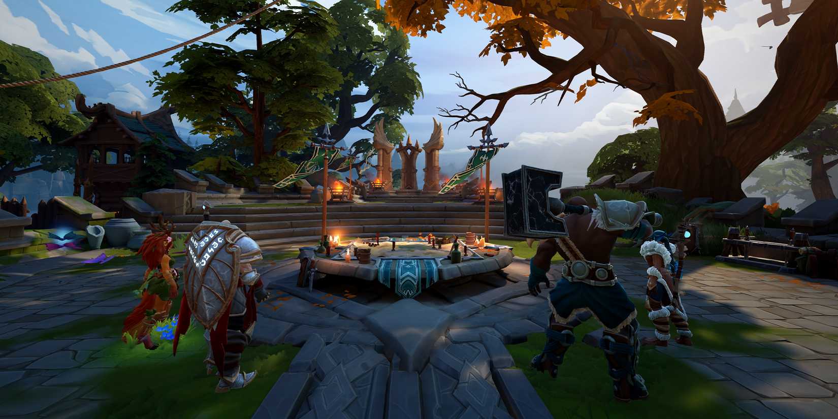 Fellowship War Table in Stronghold