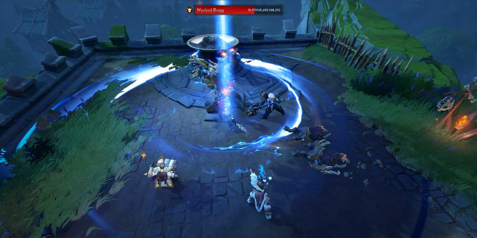 Fellowship Warlord Brogg boss fight