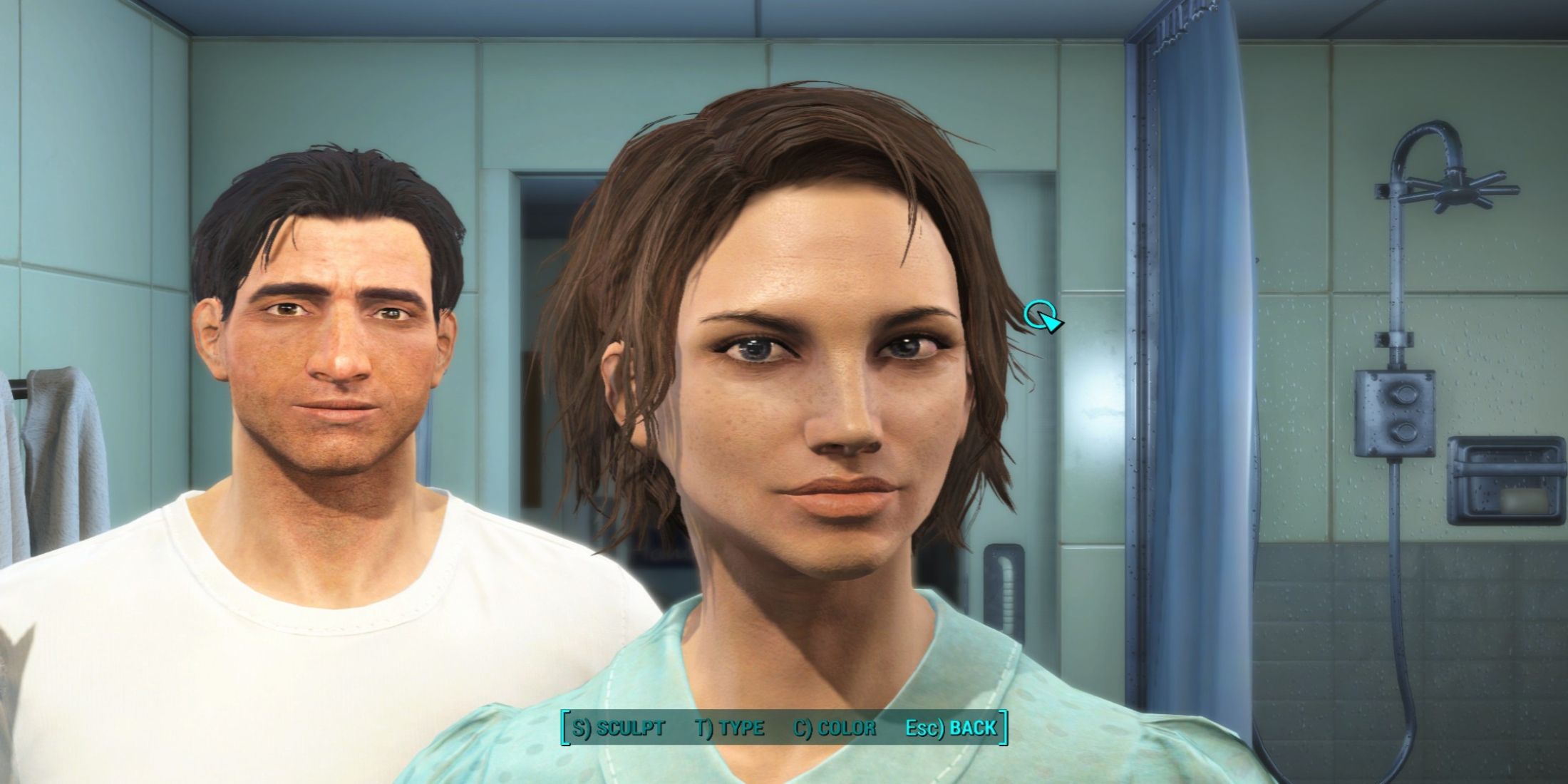 Female Character Creation Final Page in Fallout 4