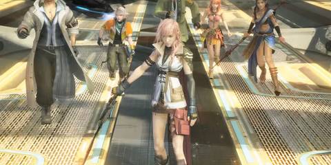 FFXIII Lightning and Party