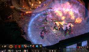 Fighting enemies in Pillars of Eternity 2 Deadfire
