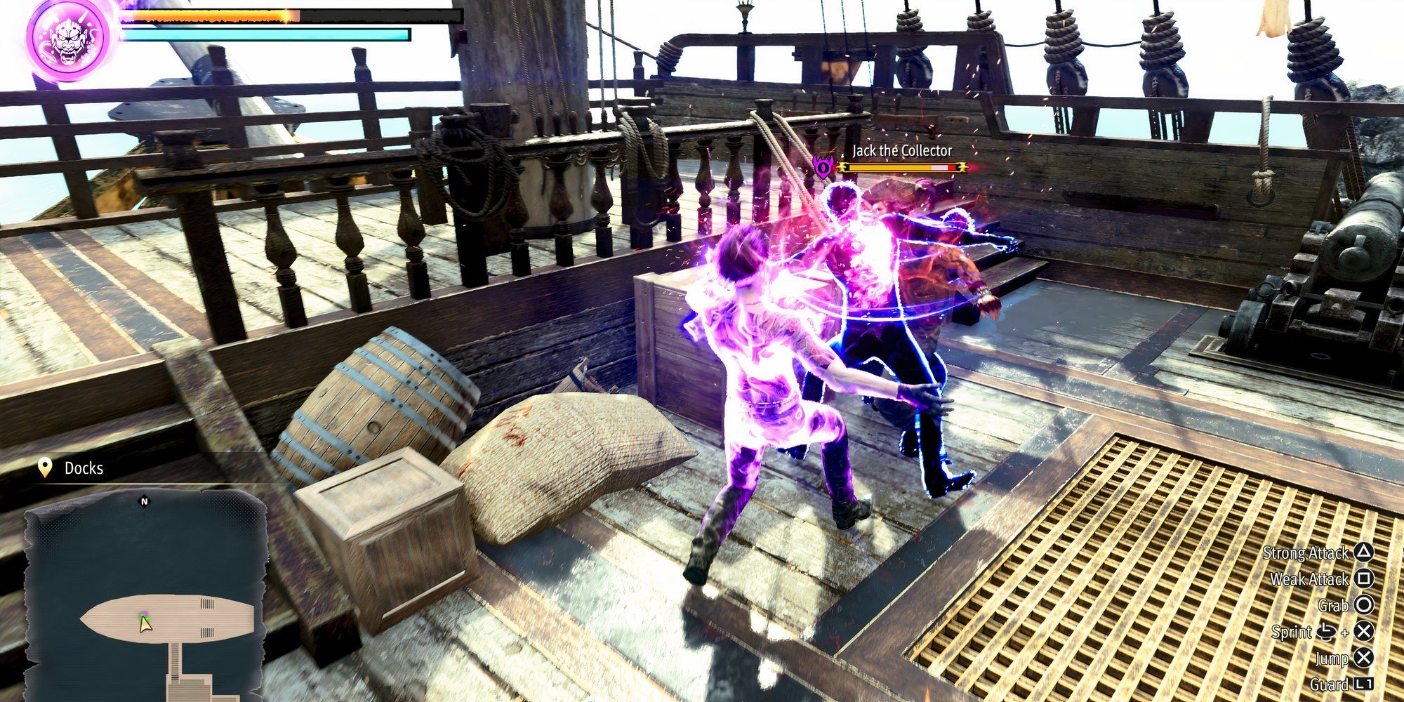 Fighting enemies with shadow clones in Like a Dragon Pirate Yakuza in Hawaii