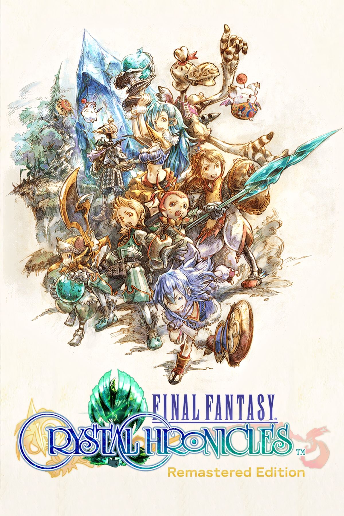 Final Fantasy Crystal Chronicles Remastered Edition Tag Seite Cover Art