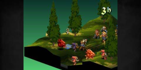 Final Fantasy Tactics battle
