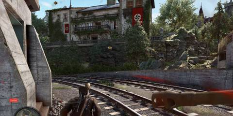 Finding Final Bouncing Bomb Intel in Nazi Mansion Mission 4 Sniper Elite Resistance