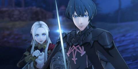 Fire Emblem Three Houses Byleth and Edelgard