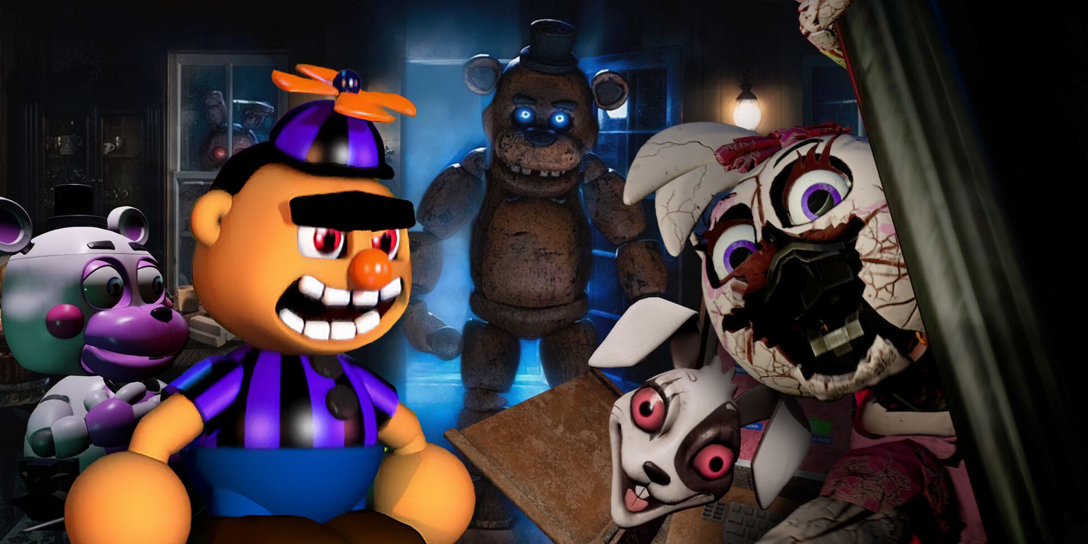 Five-Nights-At-Freddy's-Every-Game-Ranked-By-Difficulty