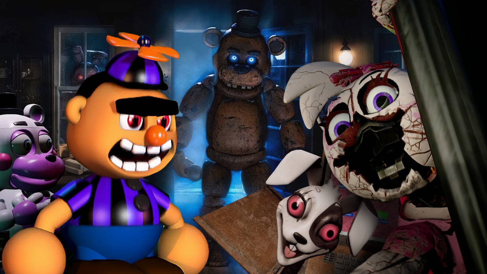 Five-Nights-At-Freddy's-Every-Game-Ranked-By-Difficulty