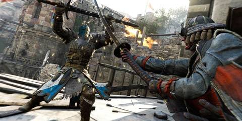 For Honor Samurai vs. Knight