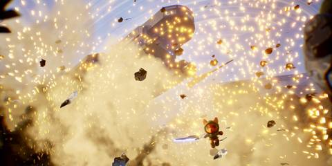 foxtale jumping in explosion