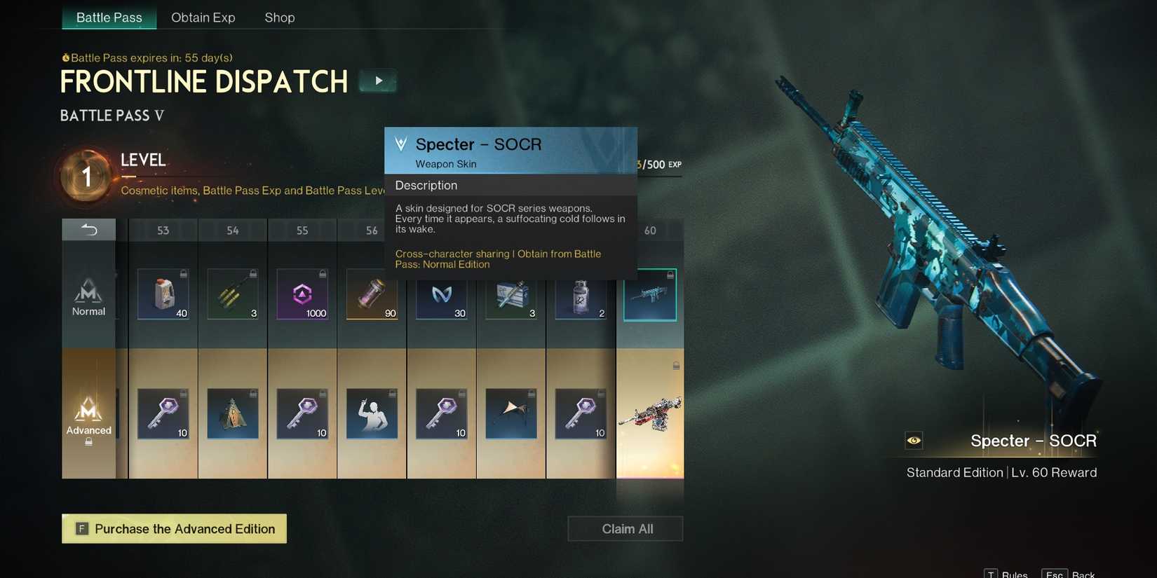 Free Weapon Skin - Once Human