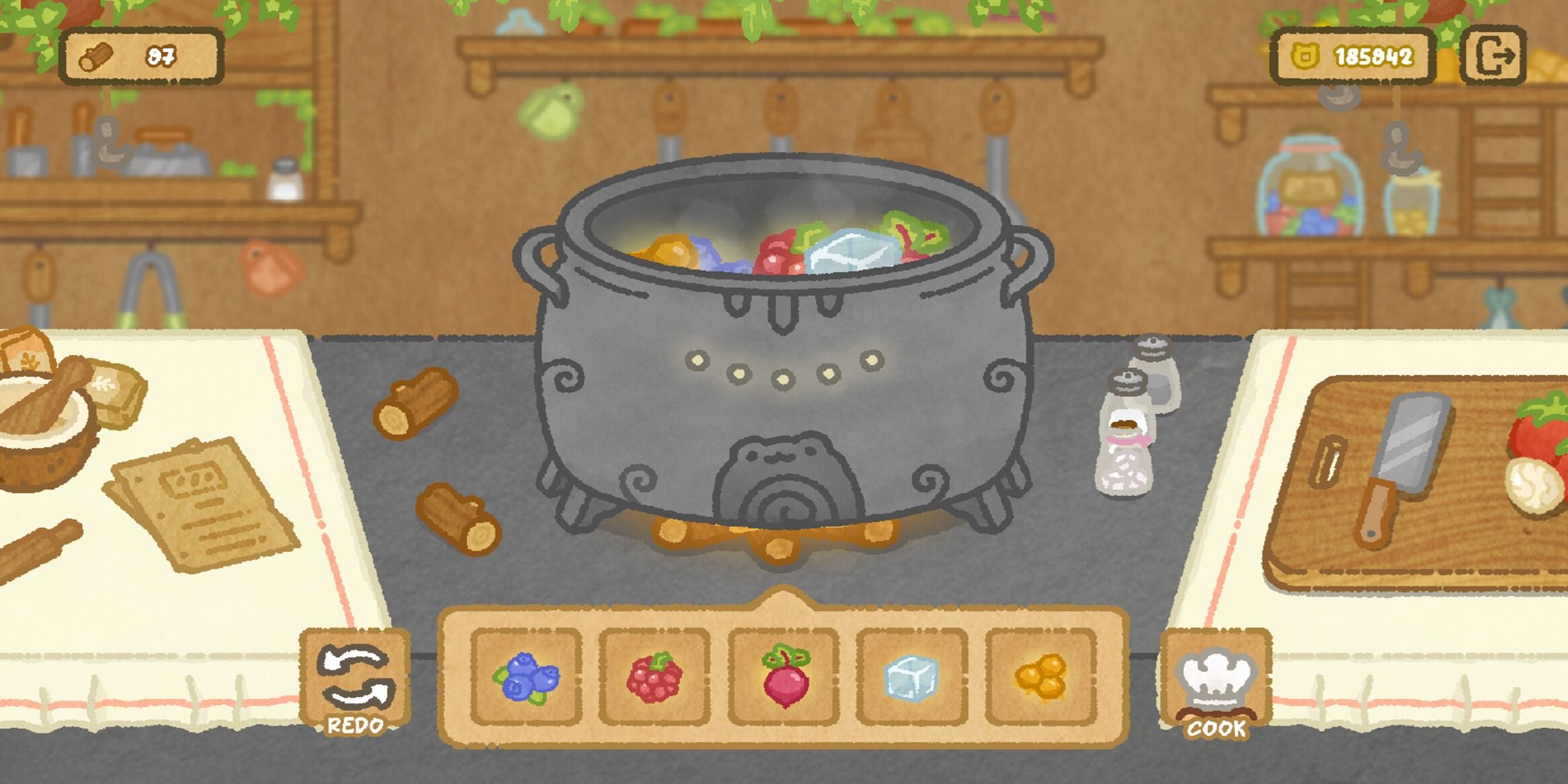 Frog Island Cooking Mechanics