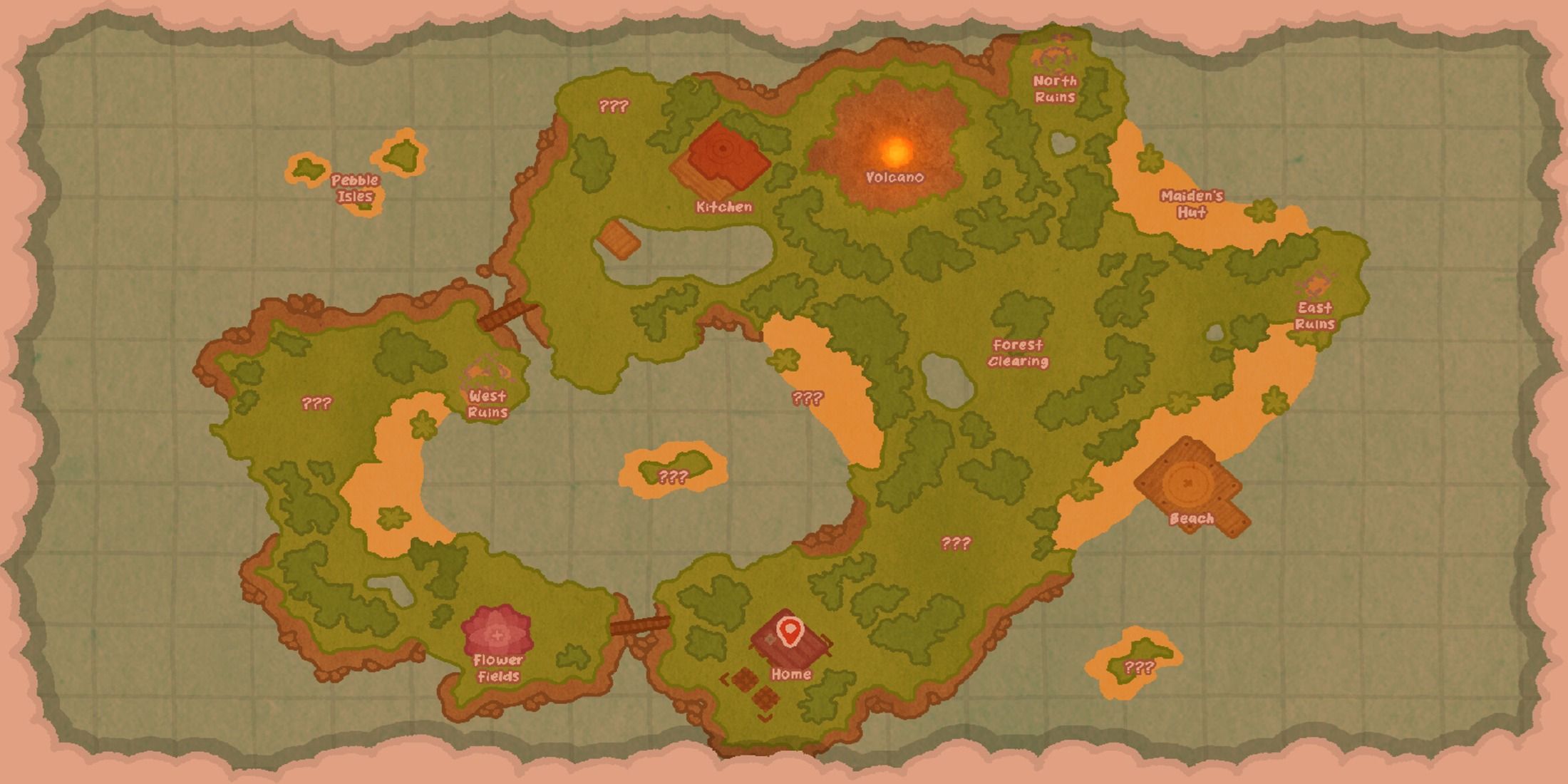 Frog Island Map