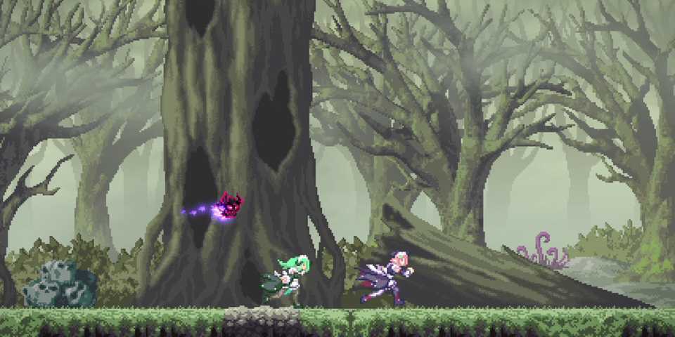 Gal Guardians Servants of the Dark two players