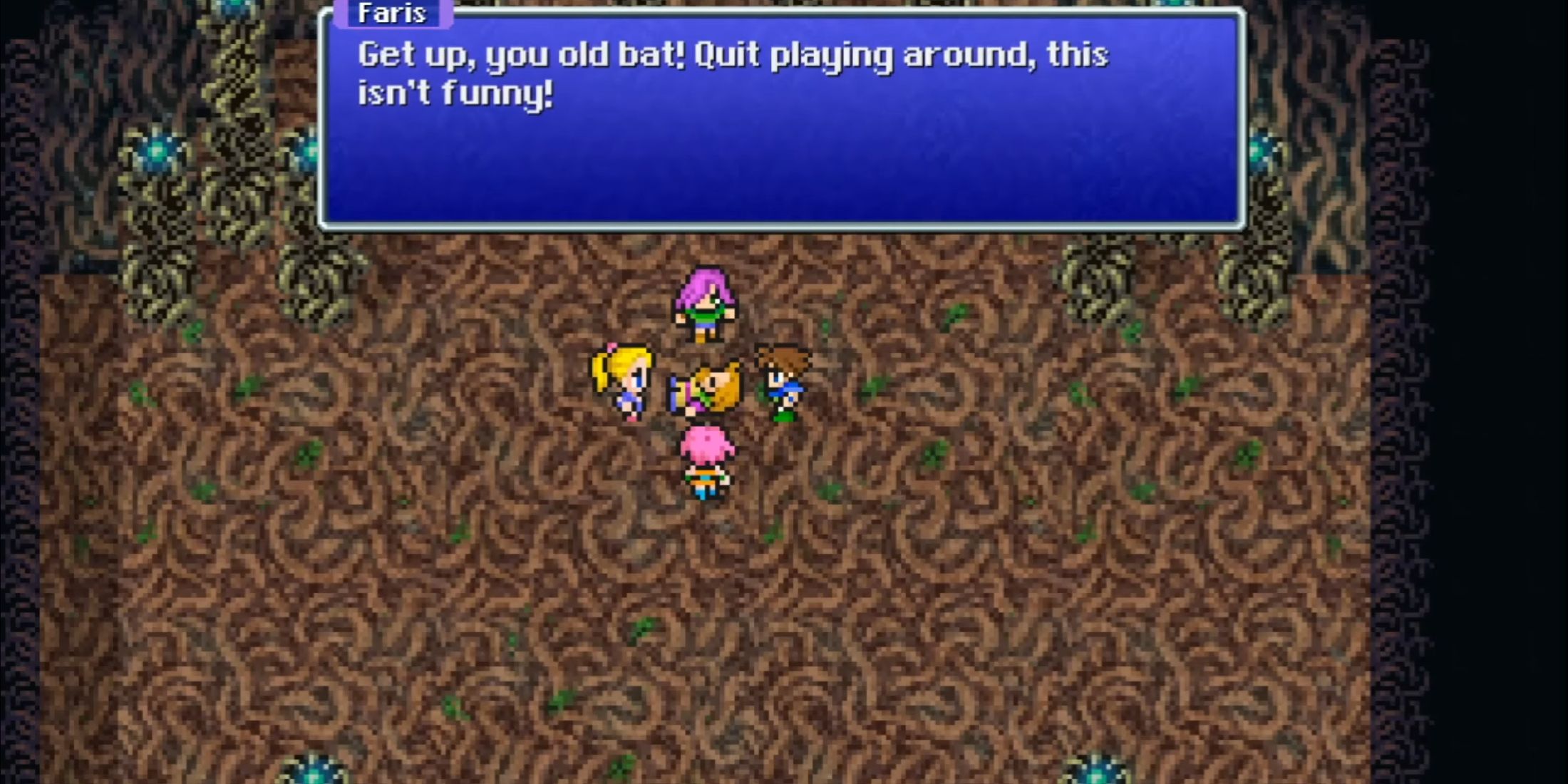 Galuf's final moments as a party member leave a lasting impact in Final Fantasy V Pixel Remaster