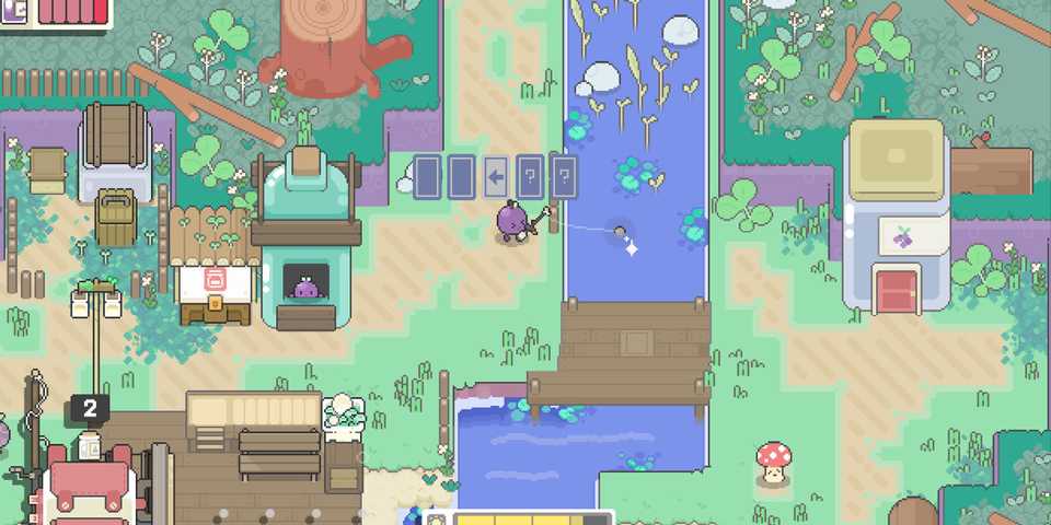 garden story fishing