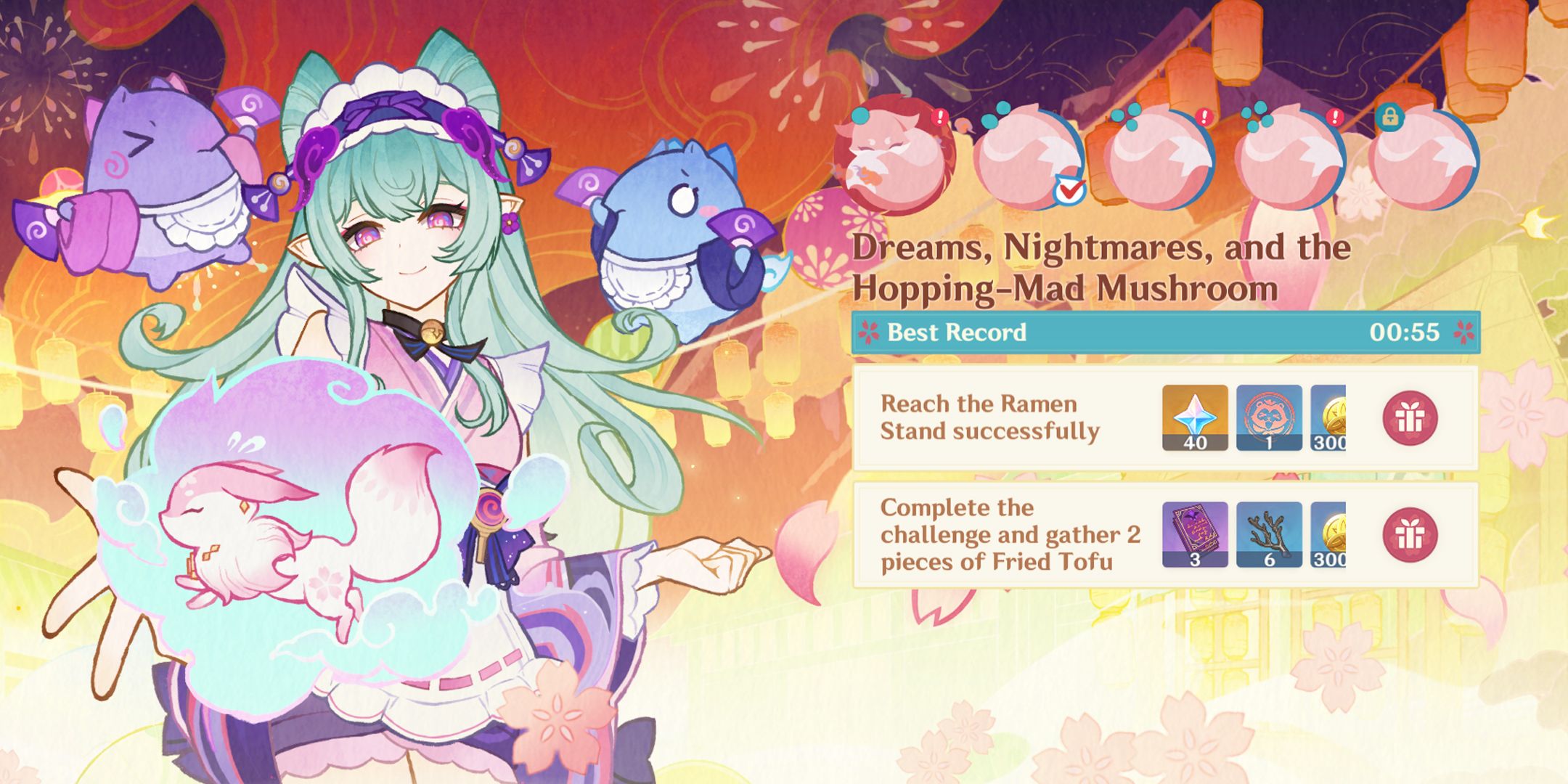 Genshin Impact A Little Fox's Daydream Guide (Enchanted Tales of the Mikawa Festival Event)-1