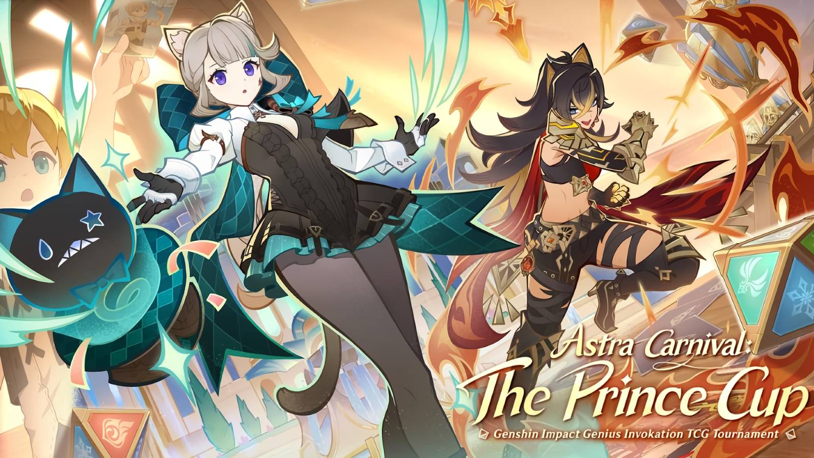 The key visual for Genshin Impact's 