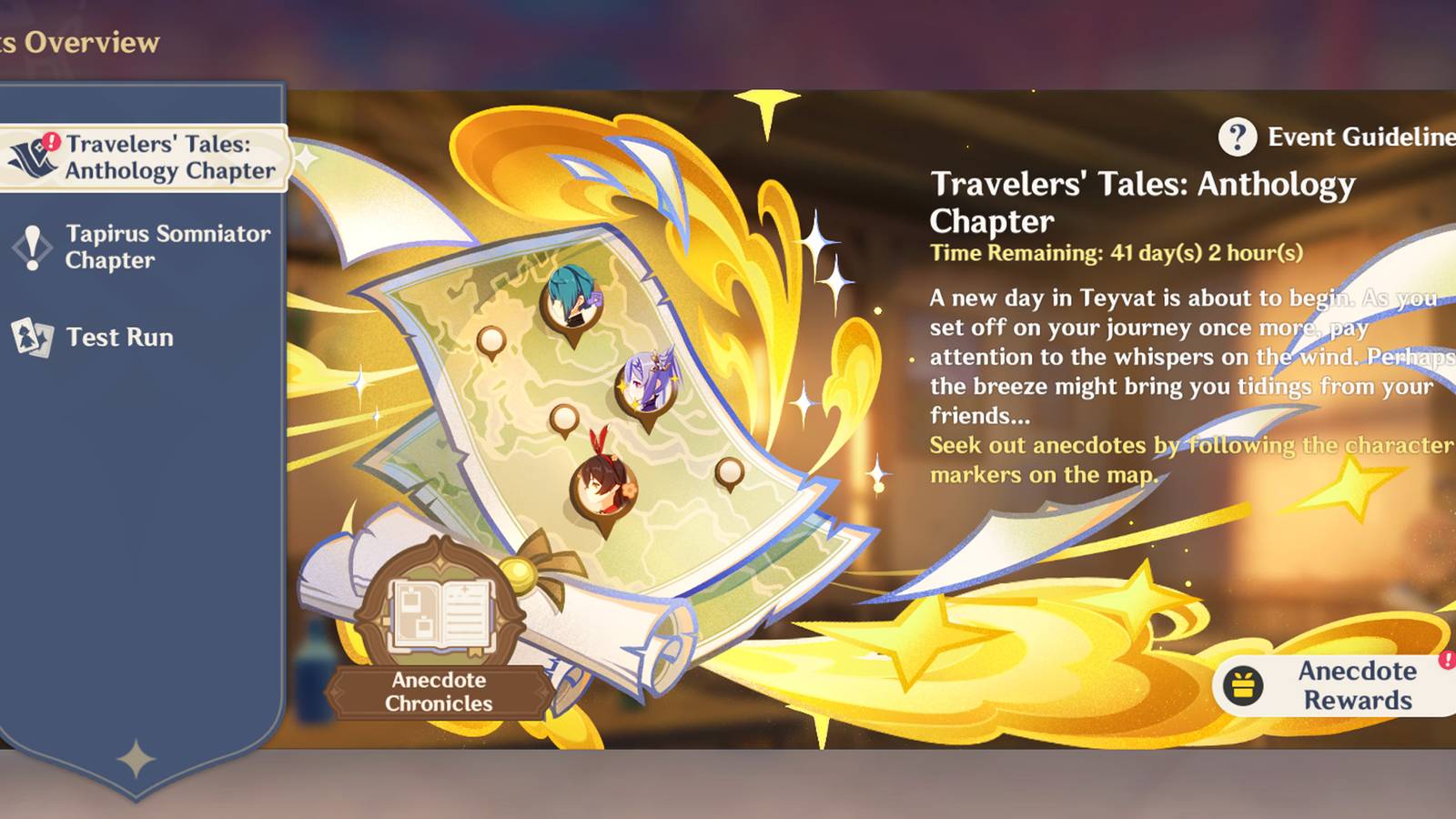 Genshin Impact Travelers' Tales Anthology Chapter Event Guide-1