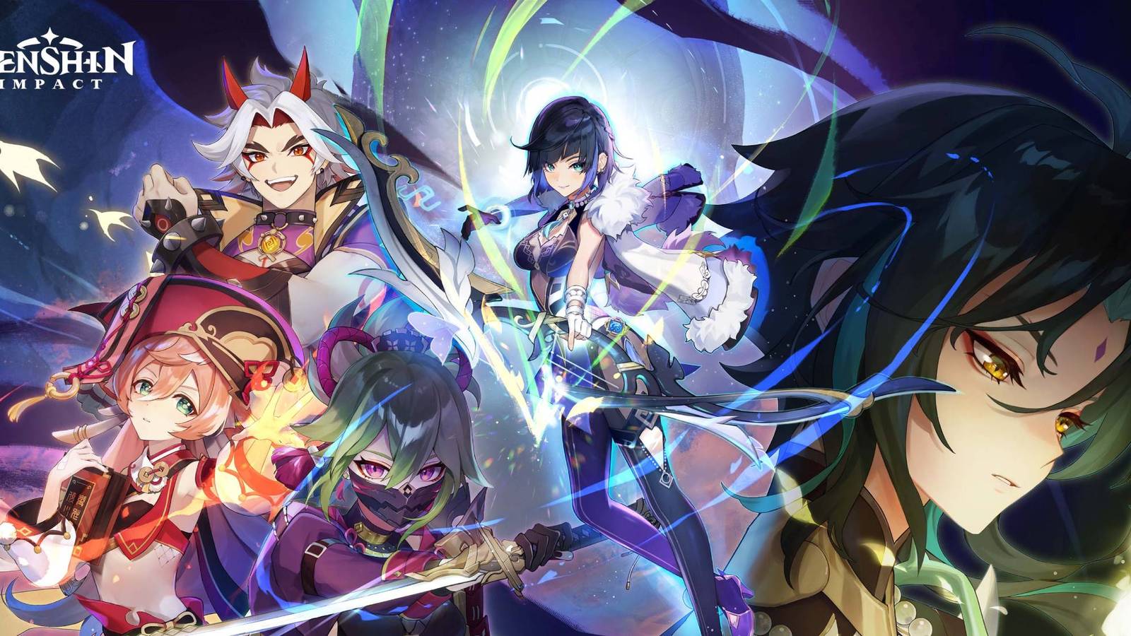 The key visual for Genshin Impact's Version 2.7.