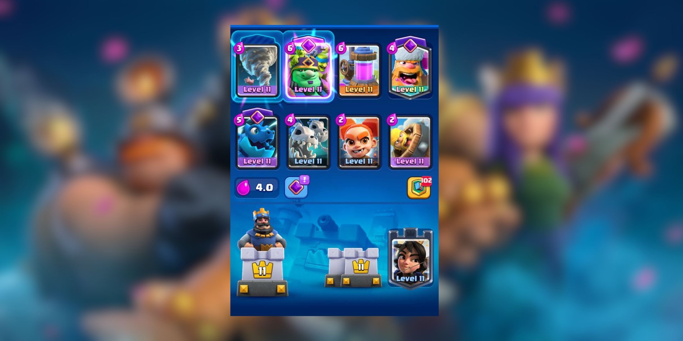 goblin giant berserker deck clash royale