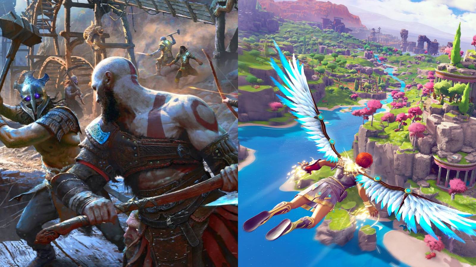 god of war ragnarok, immortals fenyx rising