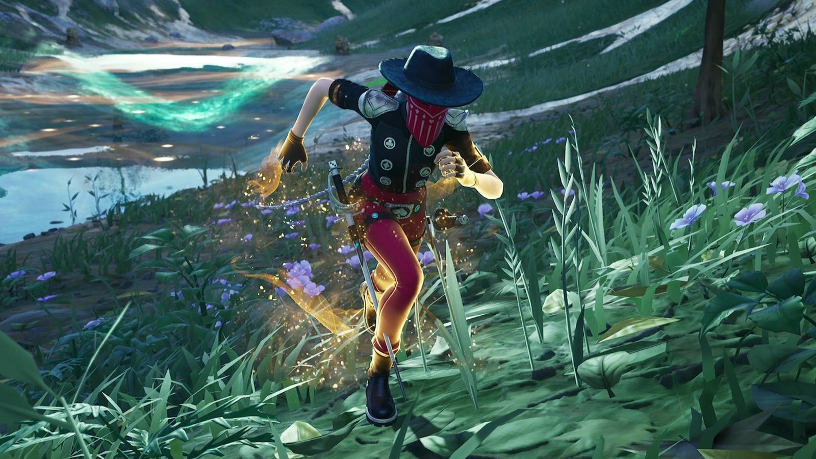 gold effect fortnite