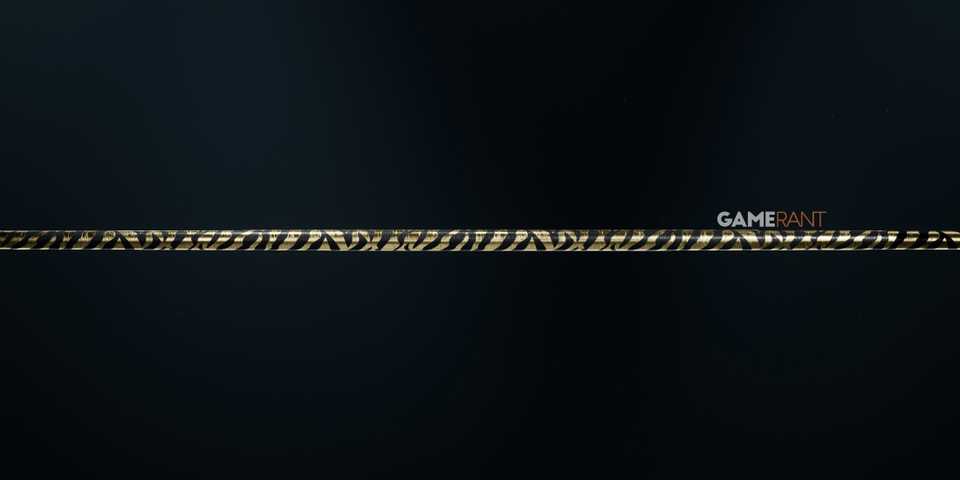 Gold Tiger Camo on the Bo Staff in Black Ops 6
