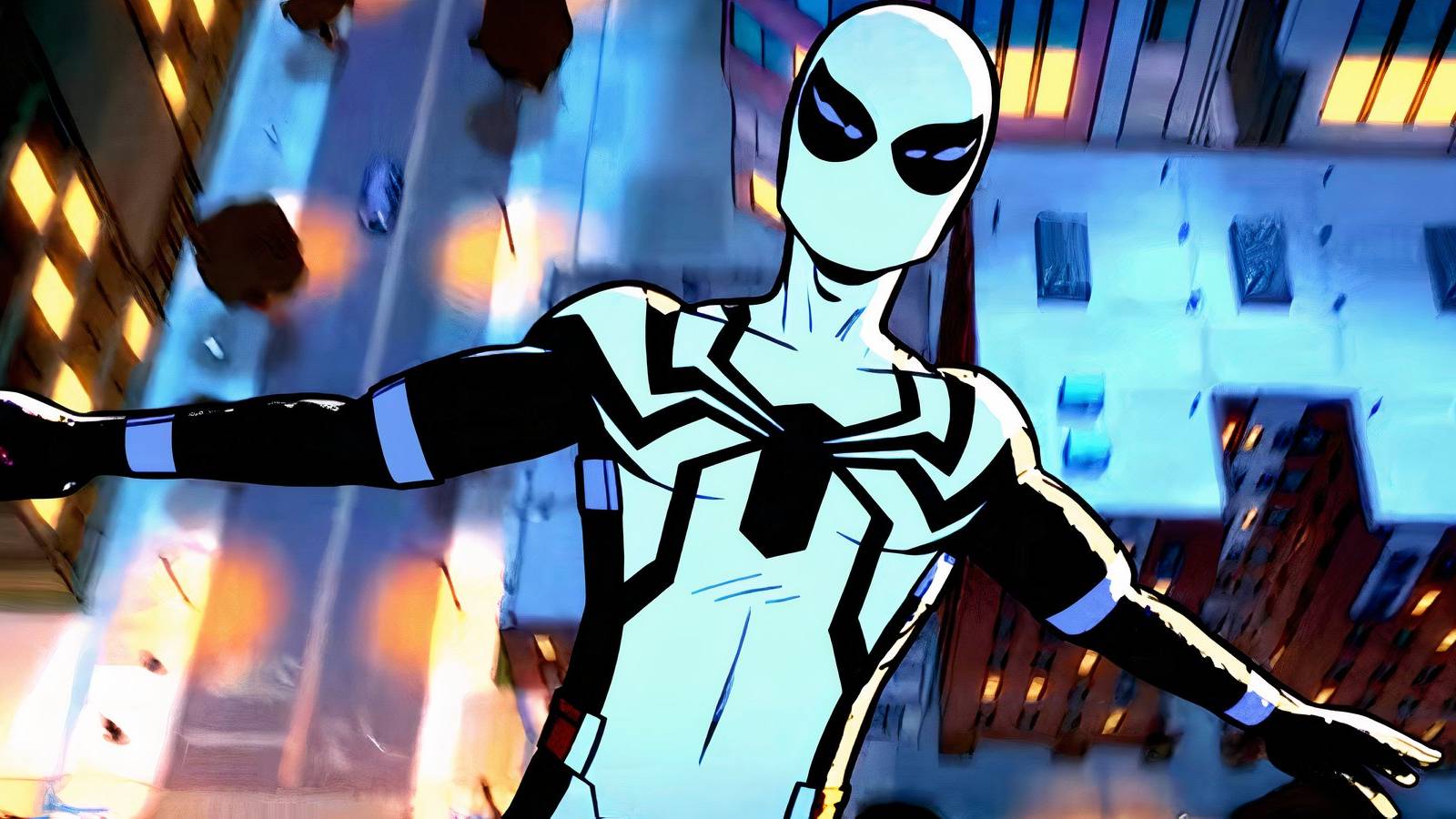 GR White Suit your friendly neighborhood spiderman white suit