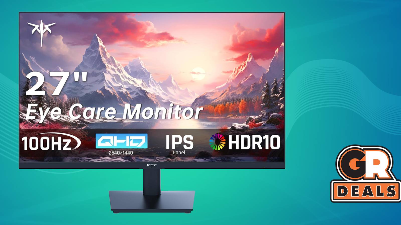 Grab This 27-Inch KTC QHD 100Hz Monitor for Only $100