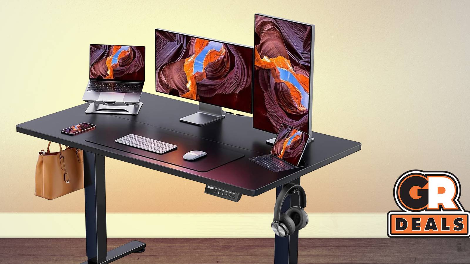 Grab This ErGear Height Adjustable Desk Now At 38% Off