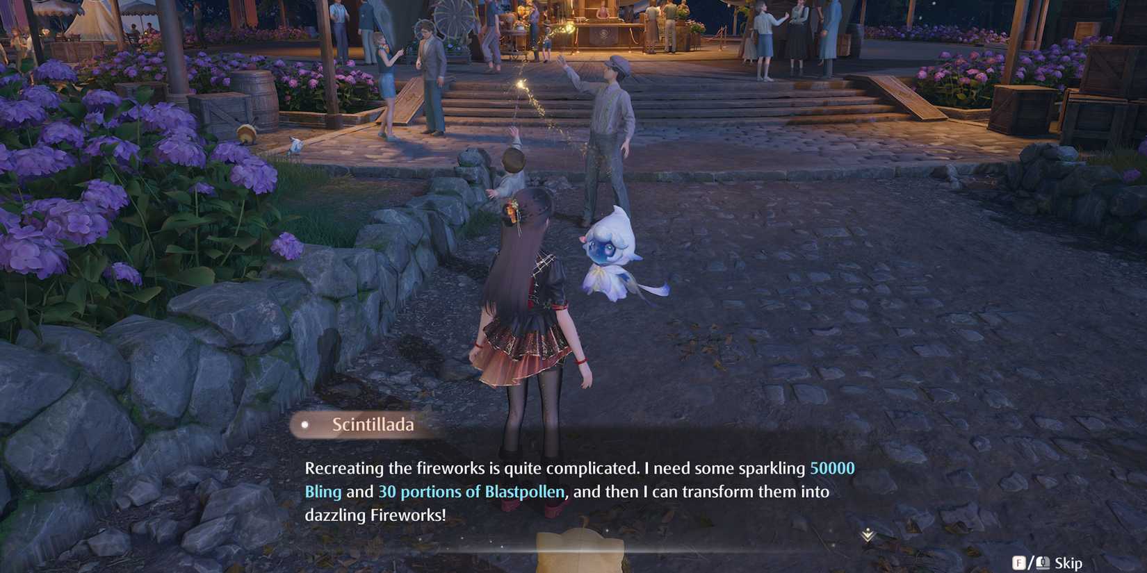 grand firework show photo in infinity nikki - how to restart the show