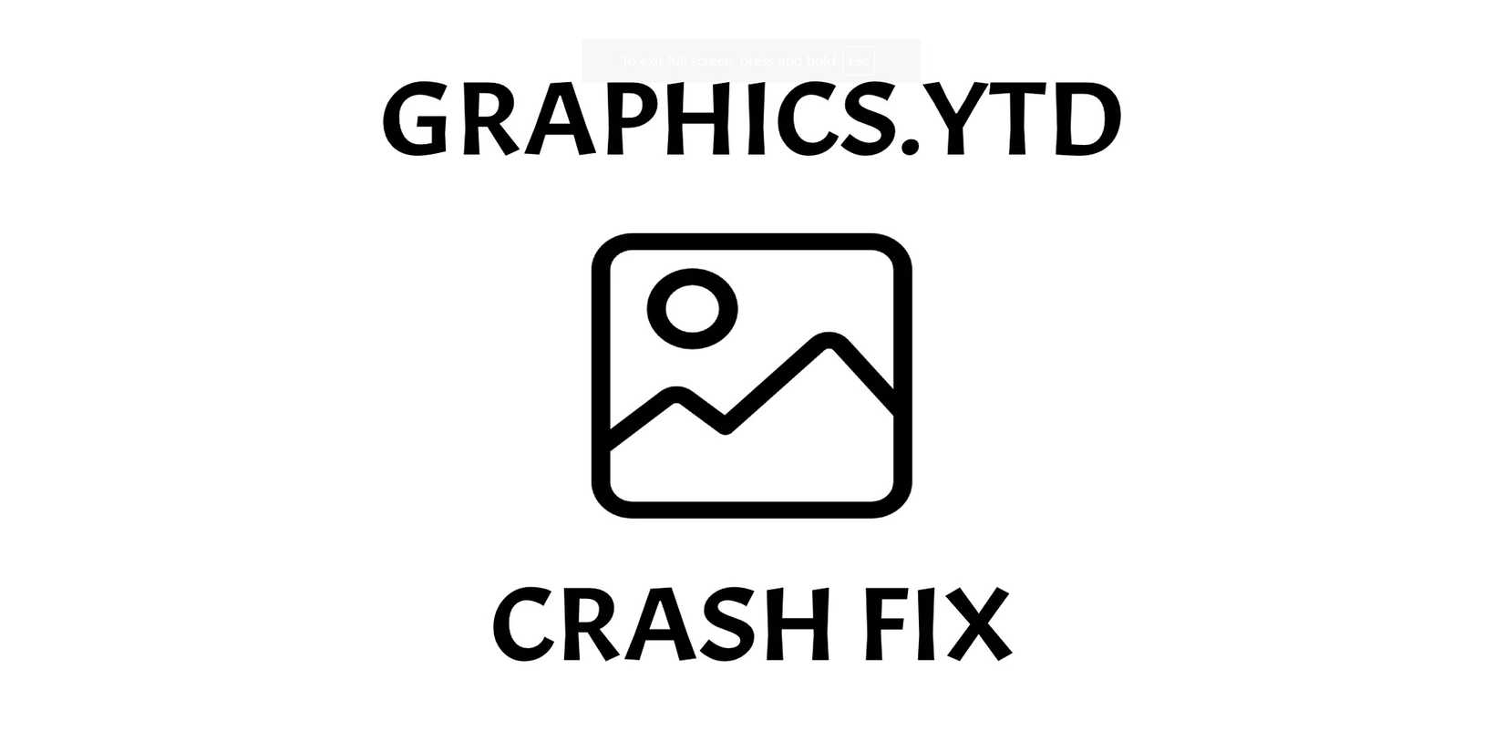 Graphics.YTD Crash Fix